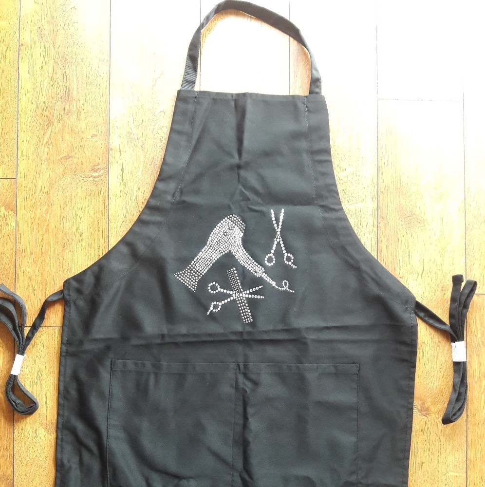 The new professional apron for a hairdresser